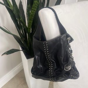 Michael Kors leather shoulder bag